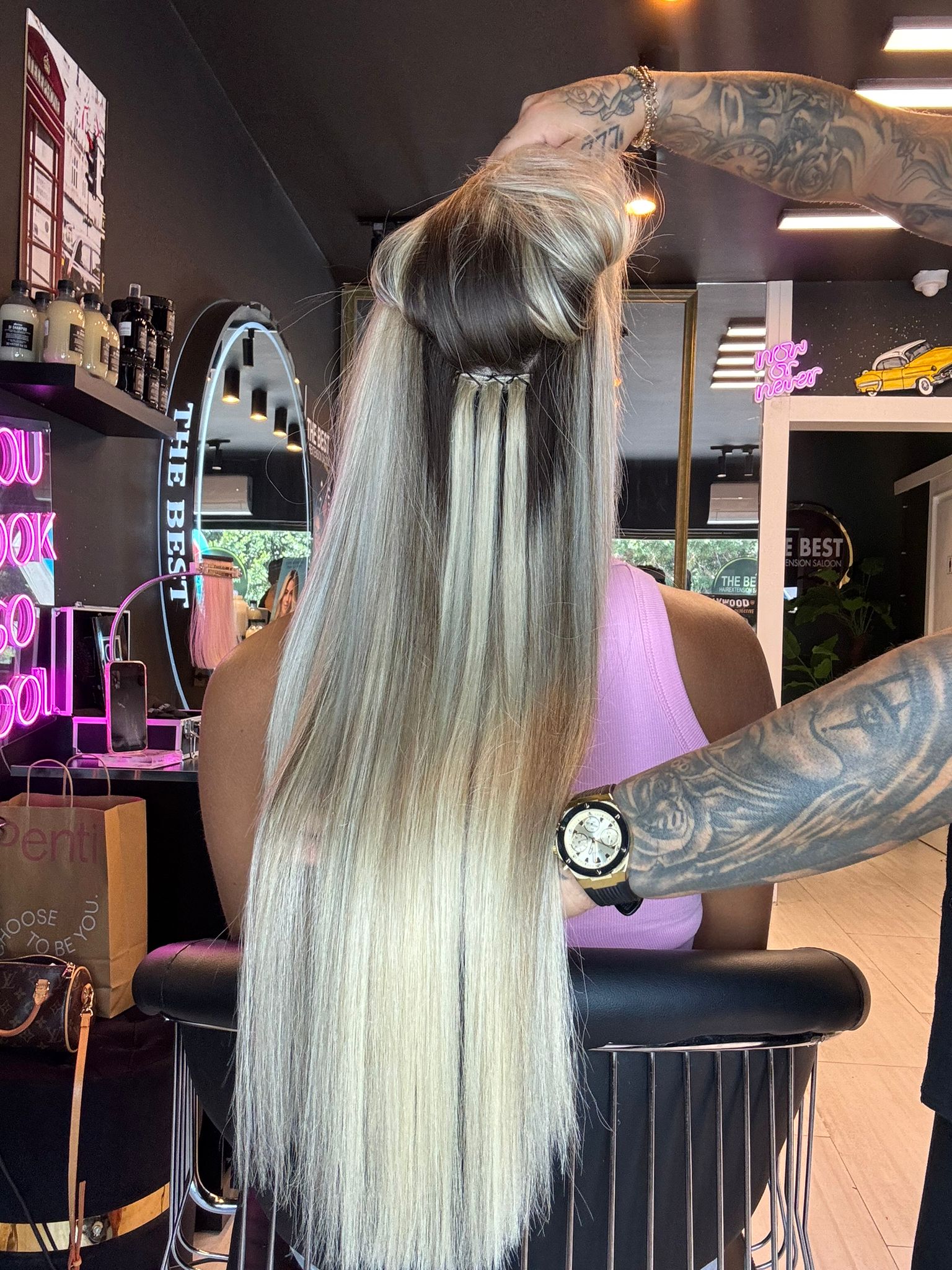 Antalya Hair Extension uzmanları tarafından titizlikle uygulanan Gal 1777751778 377 işlemi